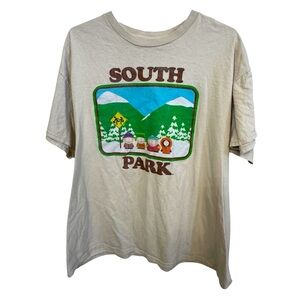 South Park Ripple Junction High End Cream Retro Men’s XL T-Shirt MINTY